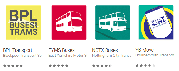 Passenger Apps ratings