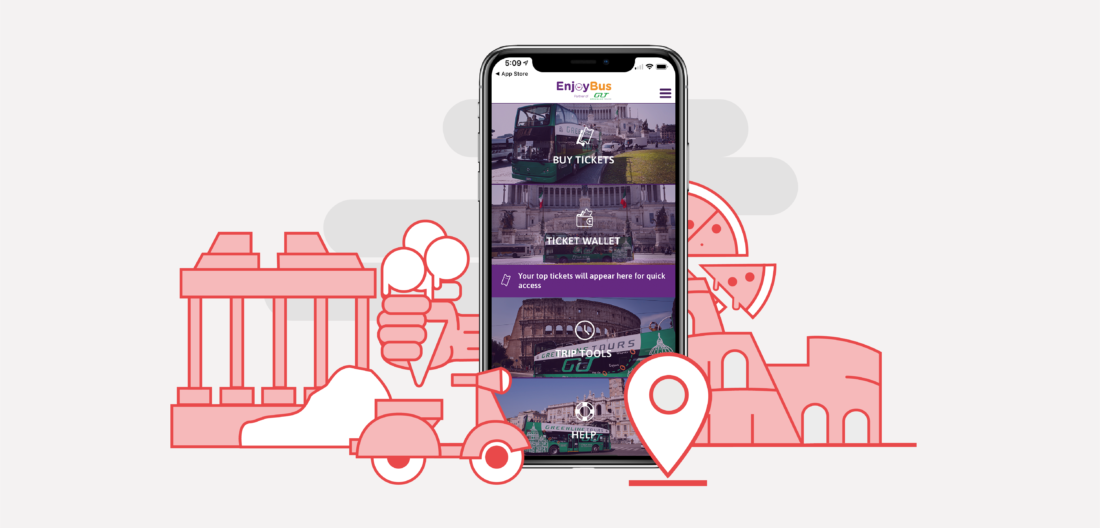 Greenline EnjoyBus Rome Mobile Ticketing App