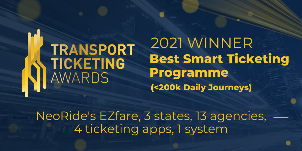 Transport ticketing global award 2021