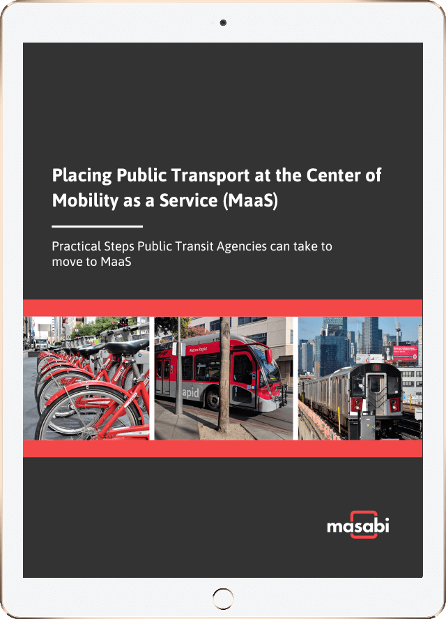 Placing Public Transport at the Center of Mobility as a Service (MaaS) report cover