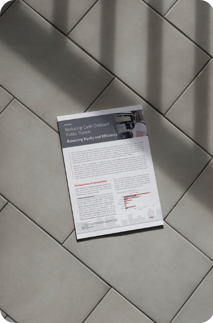 Reducing Cash Onboard Public Transit: Balancing Equity and Efficiency report cover