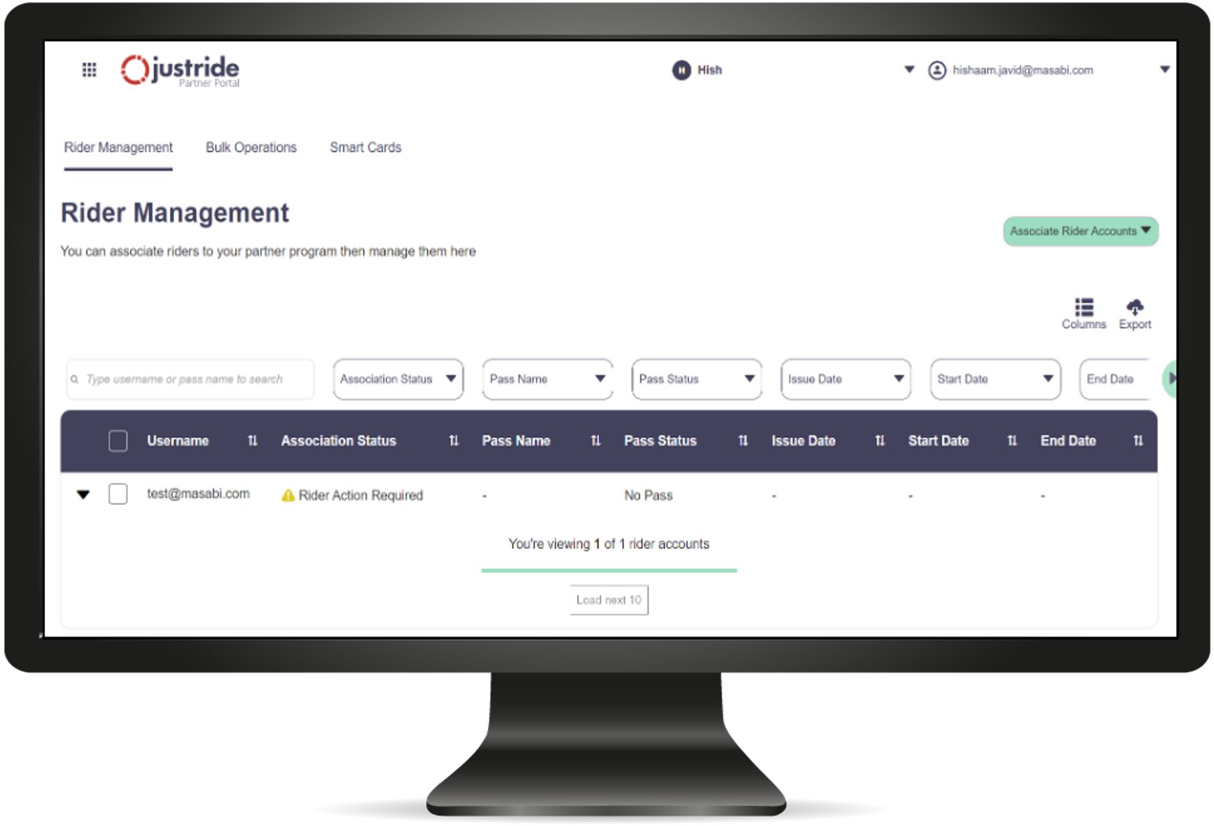partner portal transparent